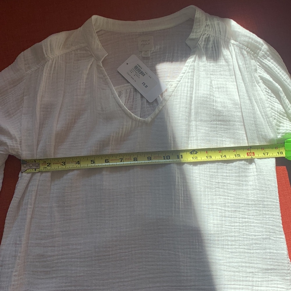 Roan+Ryan Evelyn Guaze Top NWT XS - Picture 6 of 13